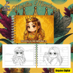 Arquivo Livro de Colorir Marília Medonça - Imagem 4