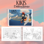 Arquivo Livro de Colorir Kikis Delivery Service - Imagem 5