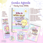 Arquivo Combo Agenda Candy Cute 2026