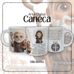 Arquivo Caneca São Bento Oração