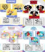 Arquivo Combo Livros de Colorir 2.0 - 32 TEMAS - Imagem 5