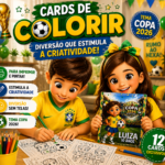 Arquivo Cards de Colorir Copa do Mundo
