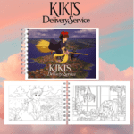 Arquivo Livro de Colorir Kikis Delivery Service - Imagem 6