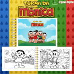 Arquivo Livro de Colorir Turma da Mônica - Imagem 5