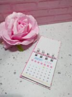 Arquivo Mini Calendário 2026 6x6cm - Imagem 2
