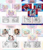 Arquivo Combo Livros de Colorir 1.0 - 31 TEMAS - Imagem 4