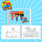 Livro de Colorir 3 Palavrinhas - Imagem 6