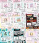 Arquivo Combo Cards de Colorir - 100 temas - Imagem 4