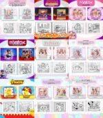 Arquivo Livros de Colorir Big Pack 1.0 - 80 temas - Imagem 9