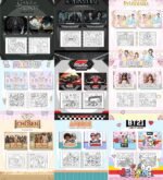 Arquivo Livros de Colorir Big Pack 2.0 - 80 temas - Imagem 2