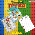 Arquivo Livro de Colorir Turma da Mônica - Imagem 6