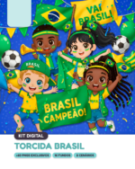 Kit Digital Copa do Mundo Torcida Brasil