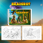 Arquivo Livro de Colorir Brainrot - Imagem 2