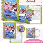Arquivo Combo Caderno Gatinhos II