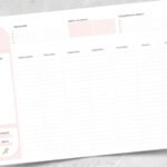 Arquivo Planner de Mesa Não Datada
