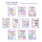 Arquivo Combo Agenda Candy Cute 2026 - Imagem 9