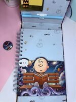 Arquivo Caderno Especial Magnetico Charlie e Snoopy - Imagem 5