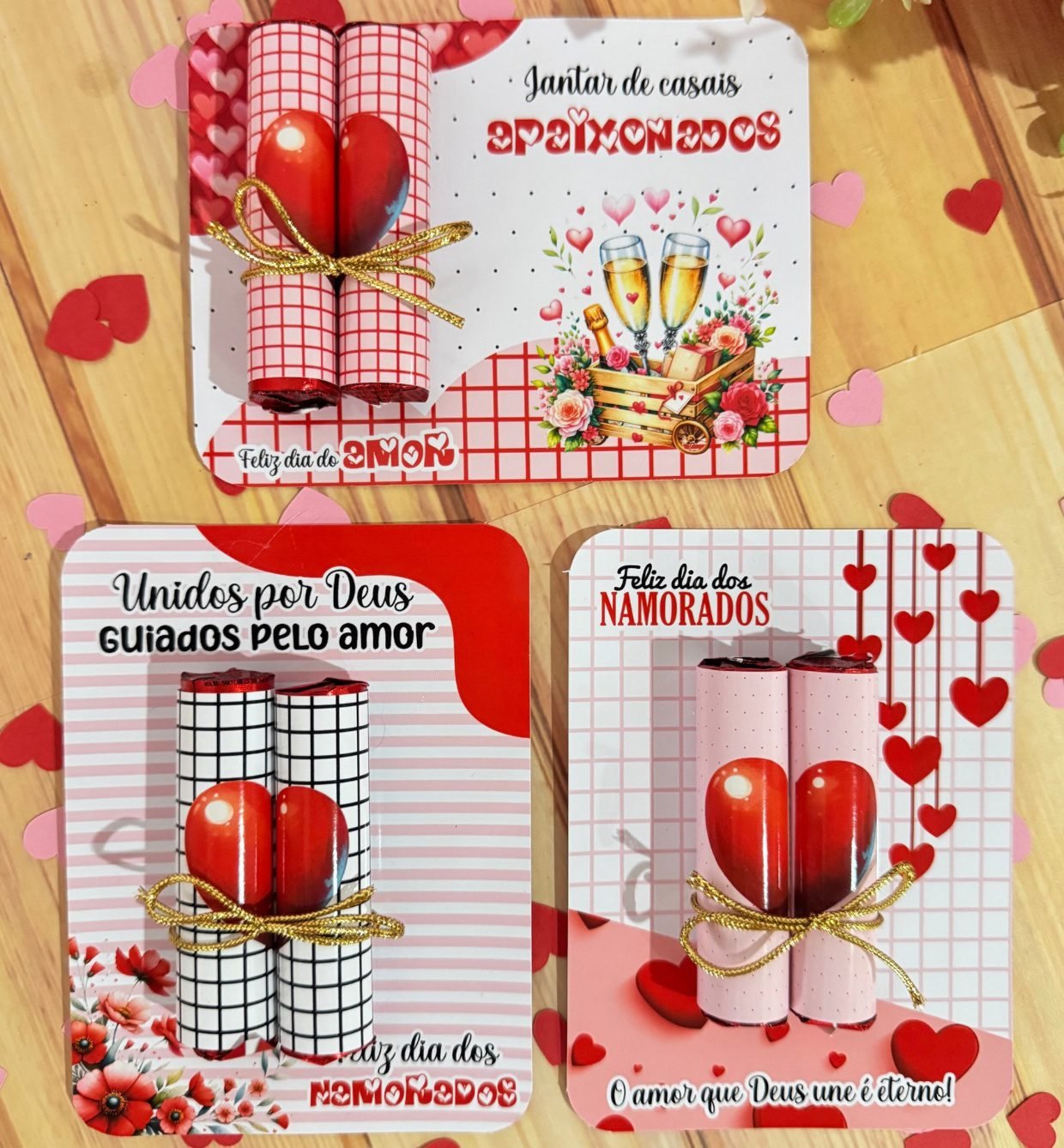 6 - CARD 2 BATONS Arquivo Dia dos Namorados Card 2 Batons - Imagem 1