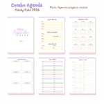 Arquivo Combo Agenda Candy Cute 2026 - Imagem 14
