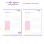 Arquivo Combo Agenda Candy Cute 2026 - Imagem 2