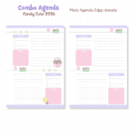 Arquivo Combo Agenda Candy Cute 2026 - Imagem 4