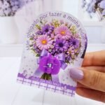 Arquivo Dia das Mães Card Presilha de Cabelo
