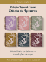 Arquivo Diário de Leitura Coleção Laços e Rosas Wire-o
