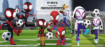 Kit Digital Futebol Homem Aranha e Amigos