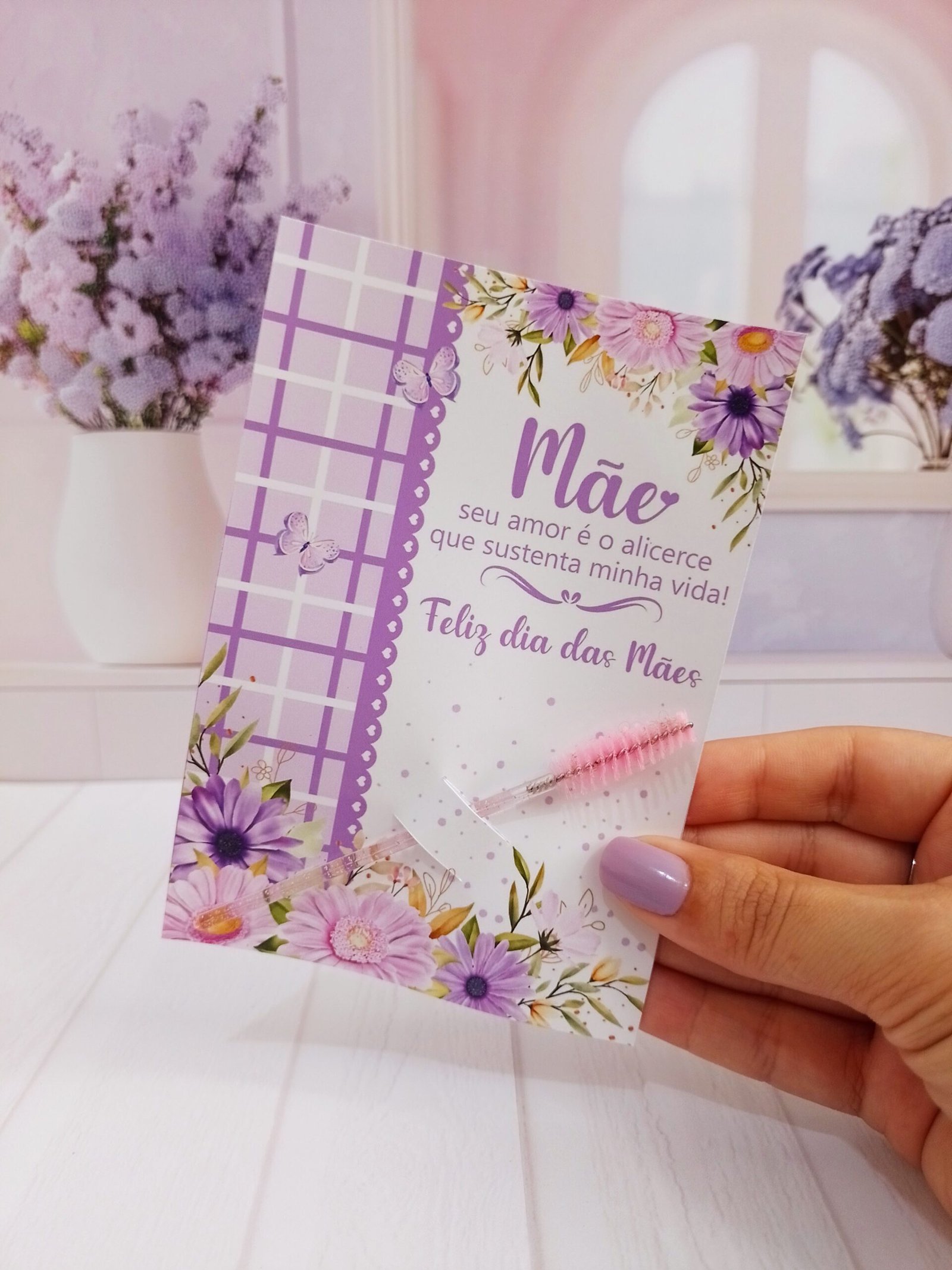 8-Card Versatil Arquivo Dia das Mães Card Versátil - Imagem 1