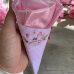 Arquivo Dia das Mães Cone Touca de Cetim