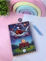 Arquivo Caderno Especial Magnetico Charlie e Snoopy - Imagem 6