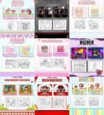 Arquivo Livros de Colorir Big Pack 2.0 - 80 temas - Imagem 9