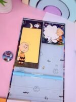 Arquivo Caderno Especial Magnetico Charlie e Snoopy - Imagem 3