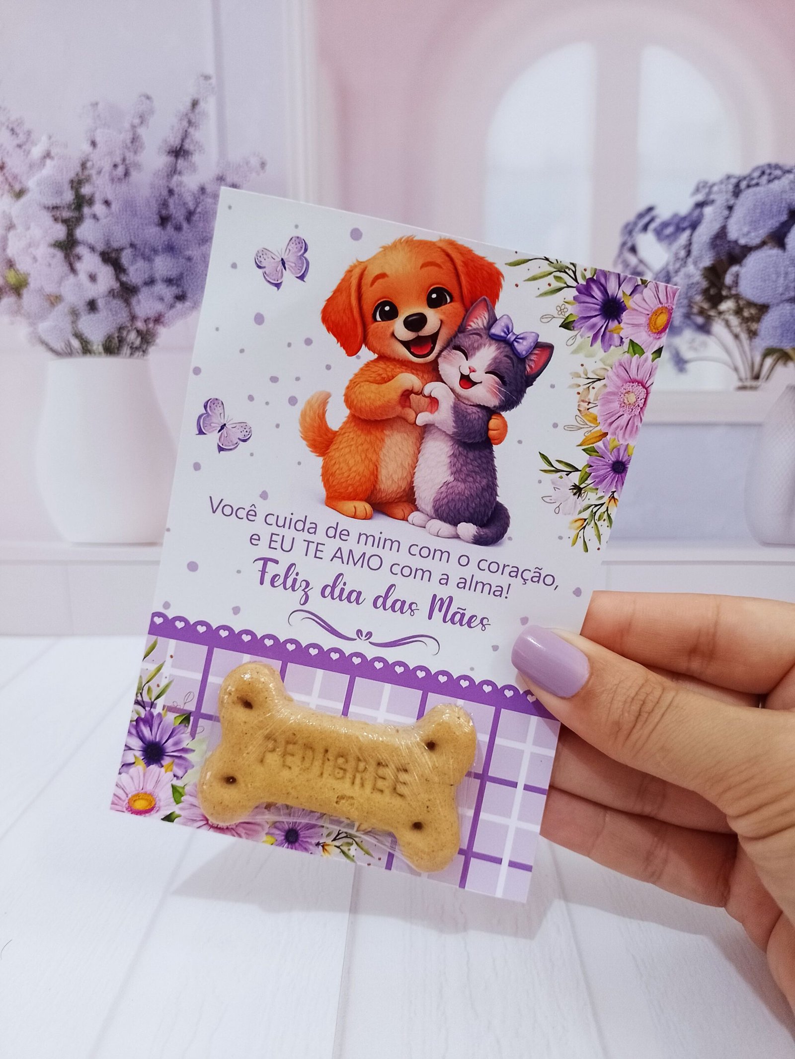 9-Card Versatil Pet Arquivo Dia das Mães Card Versátil Pet - Imagem 1