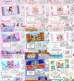 Arquivo Combo Cards de Colorir - 100 temas - Imagem 6