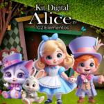 Kit Digital Alice no País das Maravilhas
