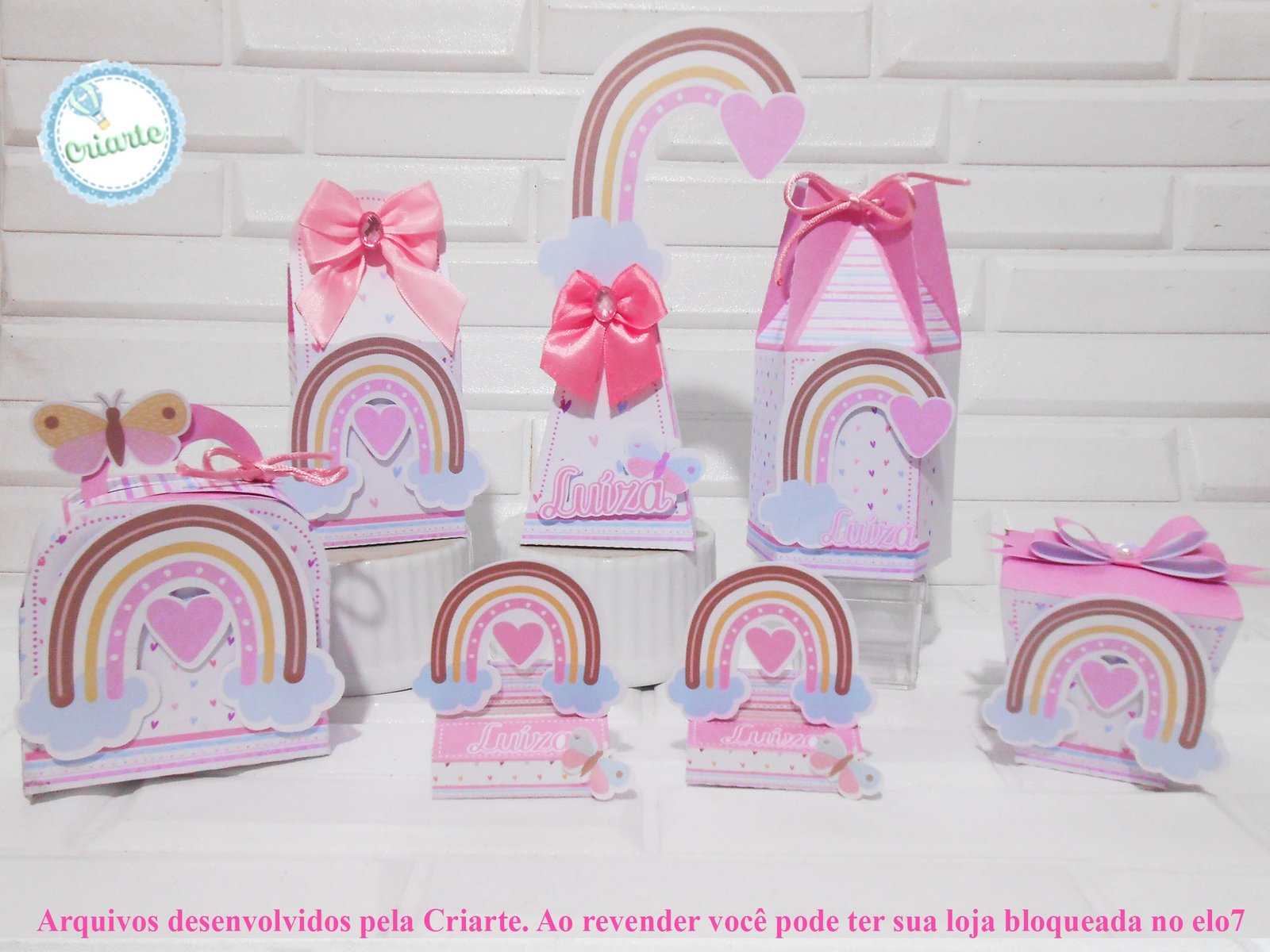 ARCO ÍRIS 9 Arquivo de Corte Arco - Ìris 9 - Imagem 1