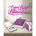 Arquivo de Corte Caixa Livro de Lembranças