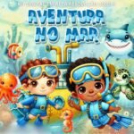 Kit Digital AVENTURA NO MAR AZUL