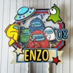 Arquivo Topo de Bolo Among Us Shaker