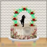 Arquivo Topo Namorados Casal Arco Floral
