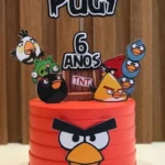 Arquivo Topo de Bolo Angry Birds 3