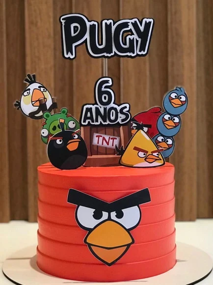 Angry Birds 3 Arquivo Topo de Bolo Angry Birds 3 - Imagem 1