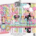 Kit Digital Aniversario Girl