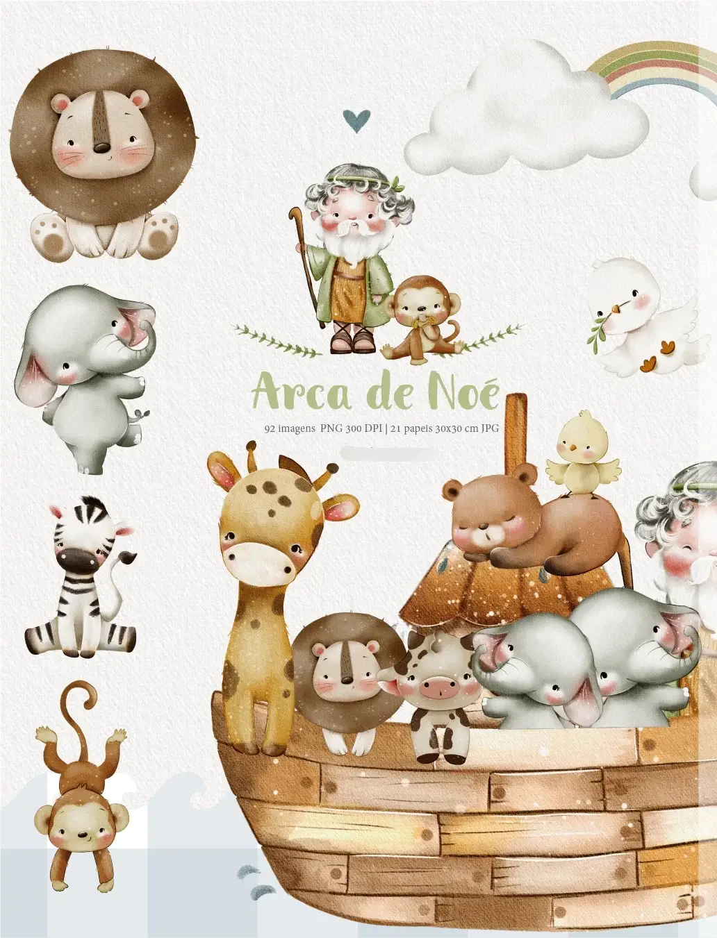 Arca de Noé Kit Digital Arca de Noé - Imagem 1