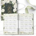 Arquivo Planner Rosas Brancas 2026 - Imagem 4