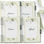 Arquivo Planner Rosas Brancas 2026 - Imagem 7