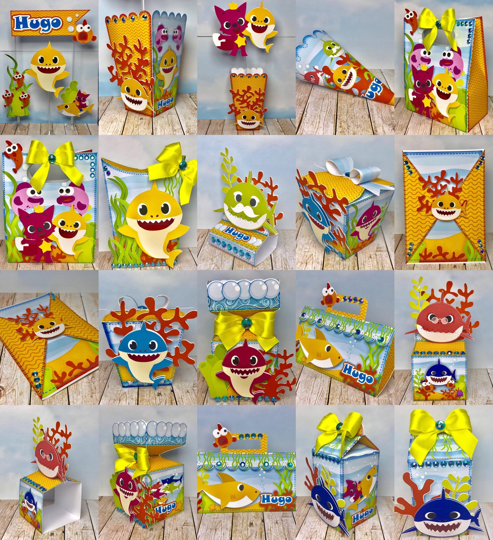BABY SHARK 20 Arquivo de corte Baby Shark 20 - Imagem 1