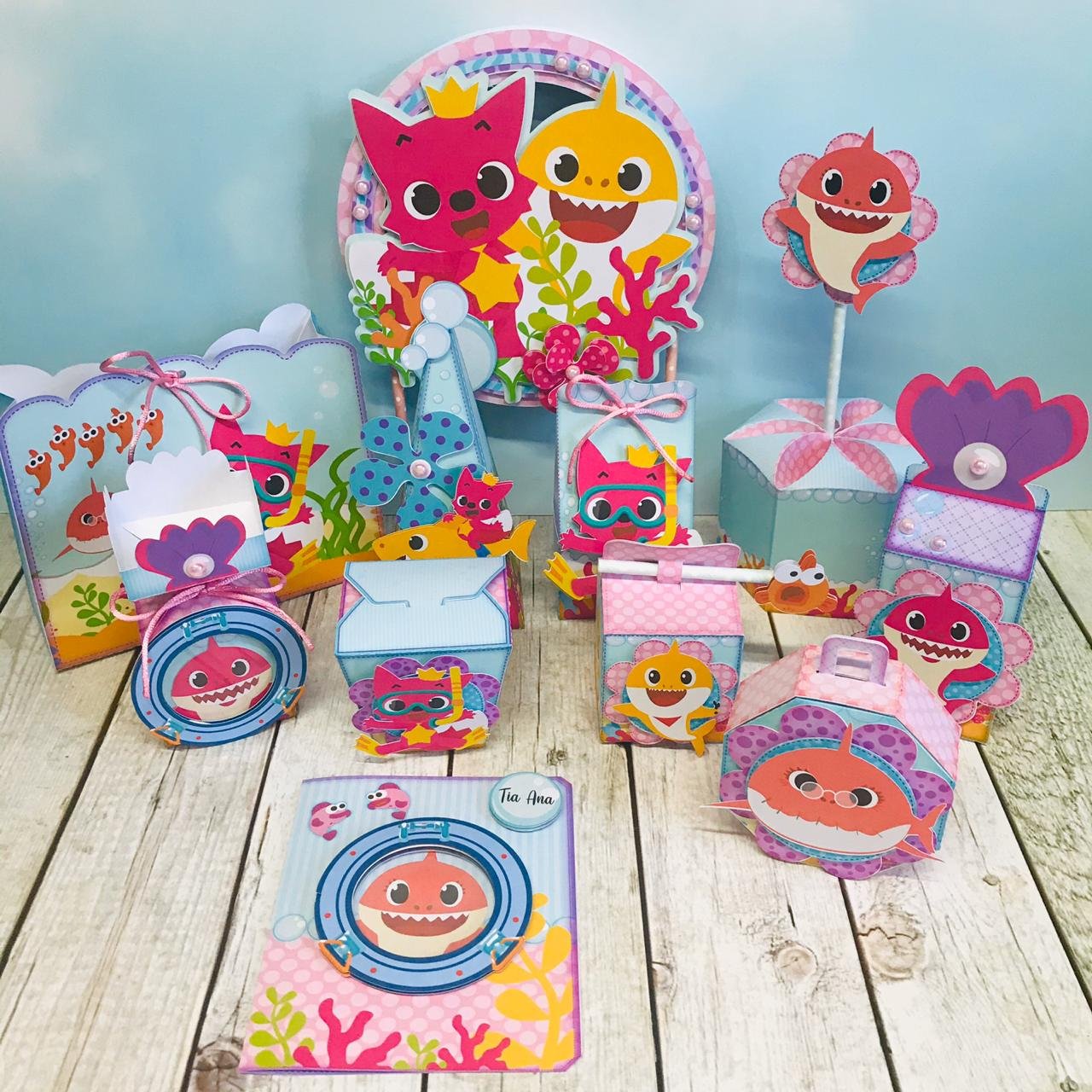 BABY SHARK 21 Arquivo de corte Baby Shark 21 - Imagem 1