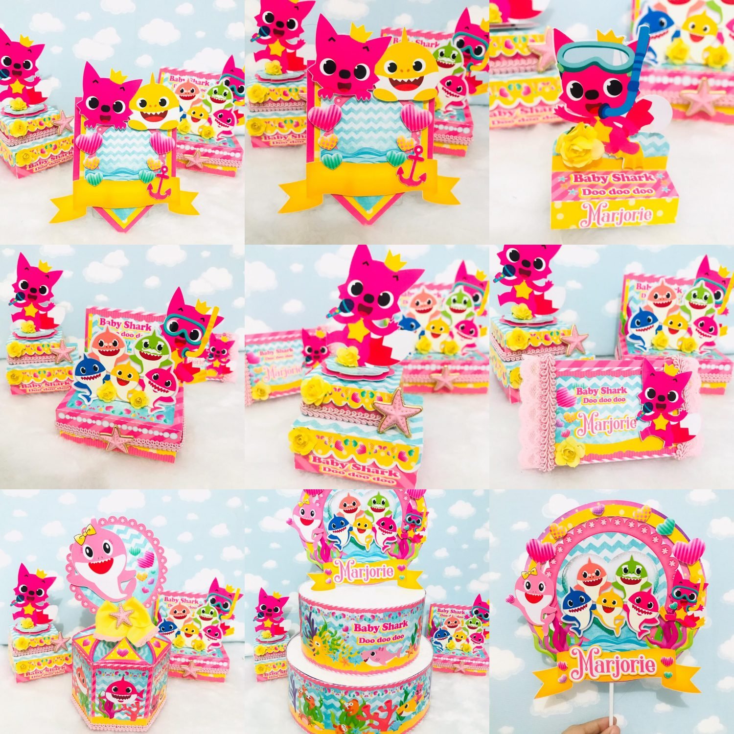 BABY SHARK 23 Arquivo de corte Baby Shark 23 - Imagem 1
